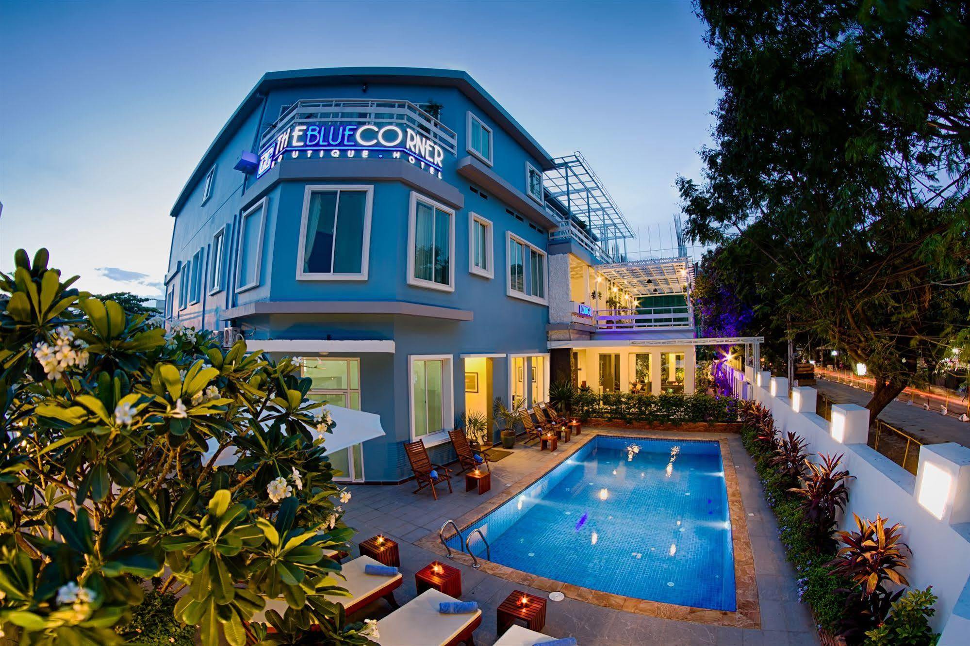 The Blue Corner Boutique Hotel Phnom Penh Ngoại thất bức ảnh