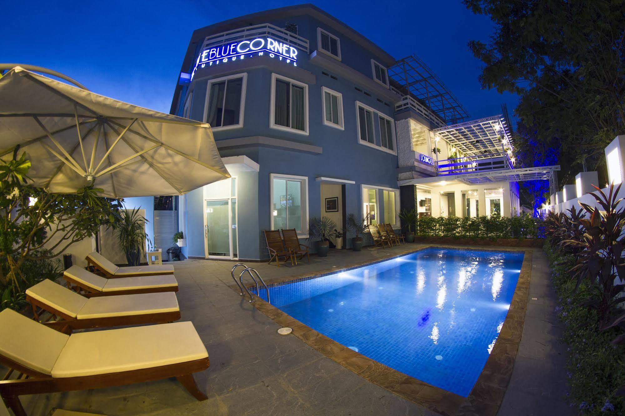 The Blue Corner Boutique Hotel Phnom Penh Ngoại thất bức ảnh